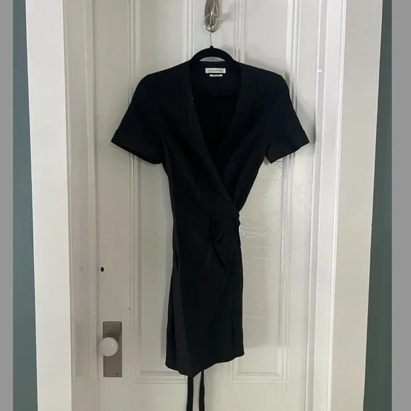 Isabel Marant Etoile Linen Wrap Dress - Picture 4 of 7